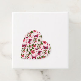 Etiquetas Para Lembrancinhas Borboleta Floral Midnight Bloom