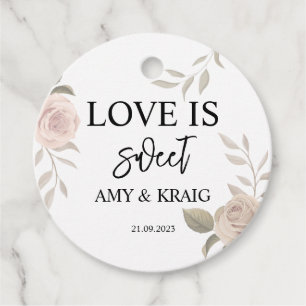 Etiquetas Para Lembrancinhas Bote de Boas-vindas do Summer Greenery