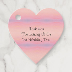 Etiquetas Para Lembrancinhas Bote de Coração Rosa