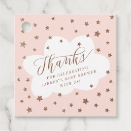 Etiquetas Para Lembrancinhas Brilhe brilhe estrelinha rosa chá de bebê
