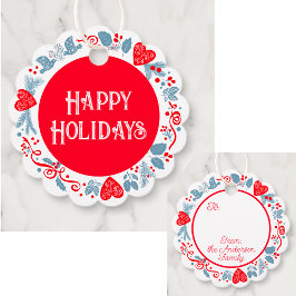 Etiquetas Para Lembrancinhas Brincadeira festiva, fama de Natal feliz