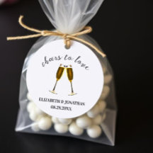 Brindando ao Amor Copos de Champanhe