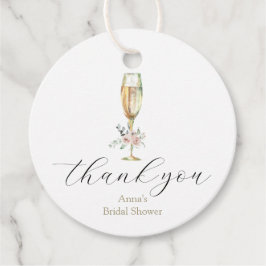 Etiquetas Para Lembrancinhas Brunch e Champanhe Espumante Obrigado