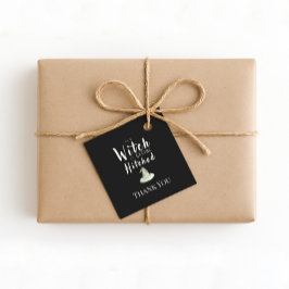 Etiquetas Para Lembrancinhas Bruxa Está Se Casando Ação de Graças de Halloween 