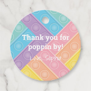 Etiquetas Para Lembrancinhas Bubble Pop Toy Rainbow Popper Fidget Toy Aniversá