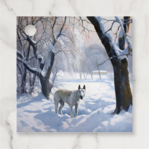 Etiquetas Para Lembrancinhas Bull Terrier Que Neve Natal