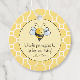 Etiquetas Para Lembrancinhas Bumble Bee Bonito para Bocar por Preto Amarelo