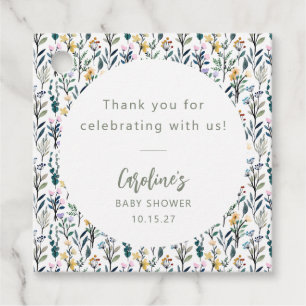 Etiquetas Para Lembrancinhas Cachorro Cachorro Aquarela Chá de fraldas Selvagem