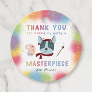 Etiquetas Para Lembrancinhas Cachorro Cachorro do Partido Pintura