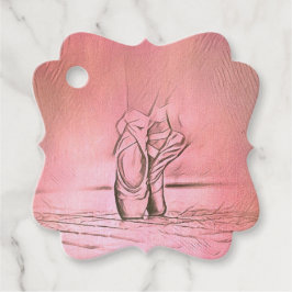 Etiquetas Para Lembrancinhas Calçados balés sofisticados Ballerina