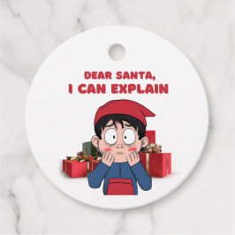 Etiquetas Para Lembrancinhas Caros Papais noeis, Eu Posso Explicar A Culpada De