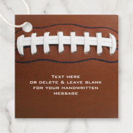 Etiquetas Para Lembrancinhas Cartão de Favor do Design de Futebol