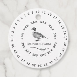 Etiquetas Para Lembrancinhas cartonagem de ovos com data cercada de fazenda de 