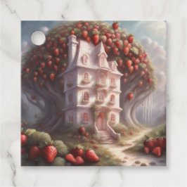 Etiquetas Para Lembrancinhas Casa e festa do bolo de morango