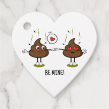 Casal de Amor Emoji de Poop Personalizado