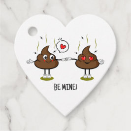 Etiquetas Para Lembrancinhas Casal de Amor Emoji de Poop Personalizado