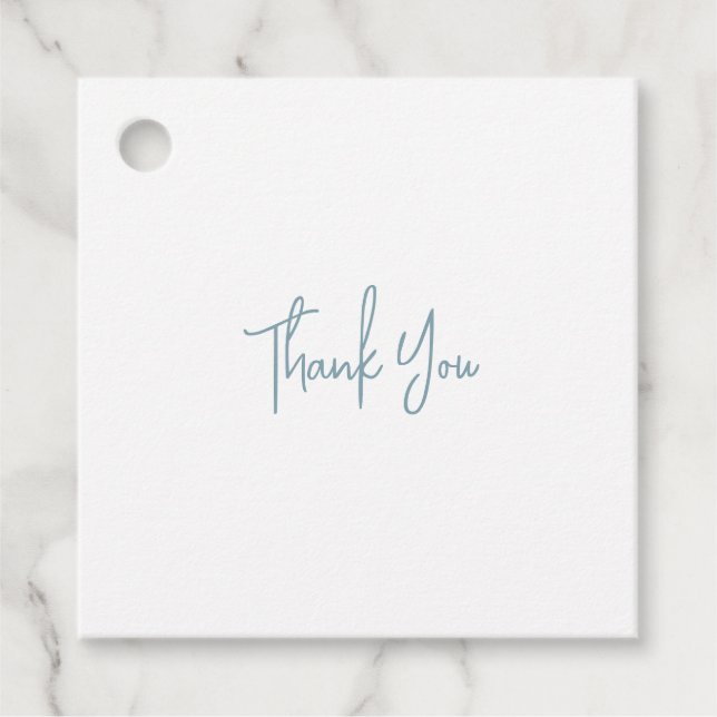 Etiquetas Para Lembrancinhas Casamento Azul (Frente)