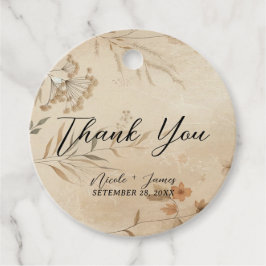 Etiquetas Para Lembrancinhas Casamento Botânico Floral Delicado Vintage Boho