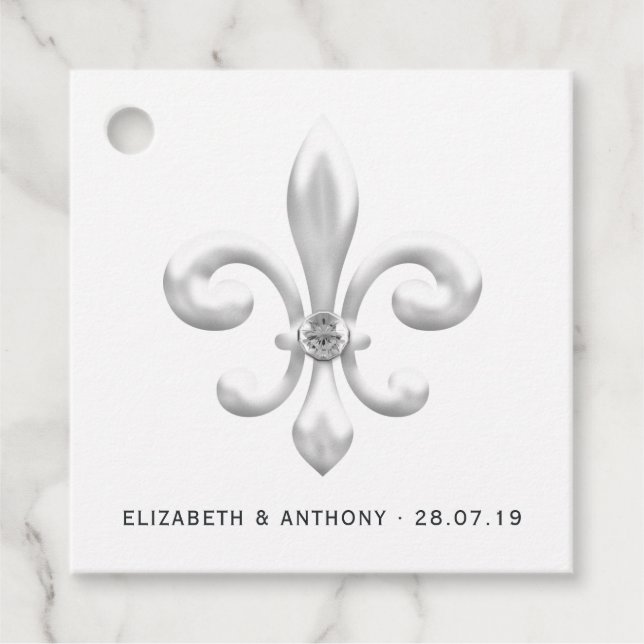 Etiquetas Para Lembrancinhas Casamento Branco (Frente)