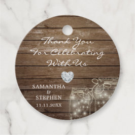 Etiquetas Para Lembrancinhas Casamento Cardíaco Rustic Wood Barn Country Obriga