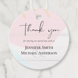 Etiquetas Para Lembrancinhas Casamento com Abstrato moderno japonês escandinavo