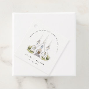 Etiquetas Para Lembrancinhas Casamento da Igreja Católica Simples Elegante