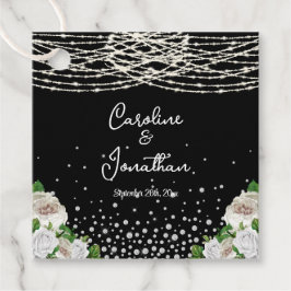 Etiquetas Para Lembrancinhas Casamento das Luzes das Cordas das Rosas Brancas N