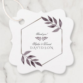 Etiquetas Para Lembrancinhas Casamento de Diamante de Folhagem de Tinta de Aqua