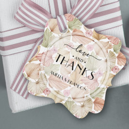 Etiquetas Para Lembrancinhas Casamento de Flores de Folhas Secas