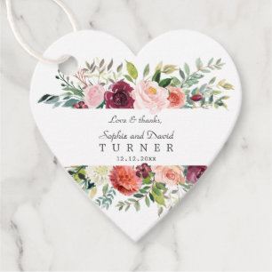 Etiquetas Para Lembrancinhas Casamento de Frame das Flores de Marfim