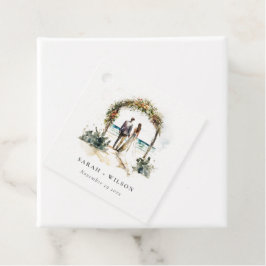 Etiquetas Para Lembrancinhas Casamento de paisagens naturais do Arch Costeiro d