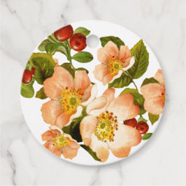 Etiquetas Para Lembrancinhas Casamento de Pedras de Aquarela de Flor de Maçã