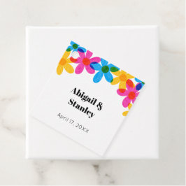 Etiquetas Para Lembrancinhas Casamento de primavera das Flores Hipotecas Brilha