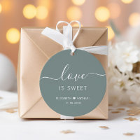 Casamento de Salvia Verde Doce Amor