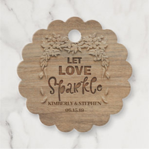 Etiquetas Para Lembrancinhas Casamento Deixar o Sparkle do Amor Desligar