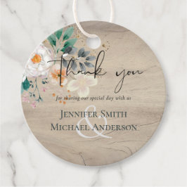 Etiquetas Para Lembrancinhas Casamento do Jardim do Barão com Primavera Wildflo