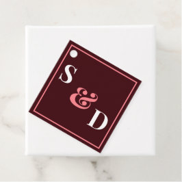 Etiquetas Para Lembrancinhas Casamento Editável Minimalista Moderno