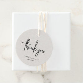 Etiquetas Para Lembrancinhas Casamento Elegante Bege Atemporal