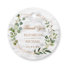 Casamento Elegante Eucalyptus Marble Geométrico de