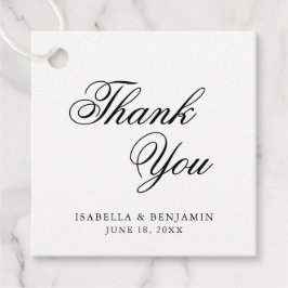 Etiquetas Para Lembrancinhas Casamento Elegante Formal Tradicional de Preto e B