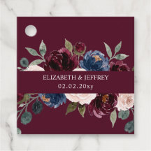 Casamento Floral Burgundy Blush Navy Greenery