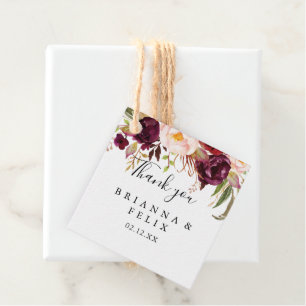 Etiquetas Para Lembrancinhas Casamento Floral Colorido Rustic Boho