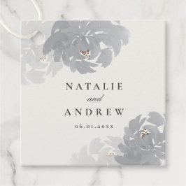 Etiquetas Para Lembrancinhas Casamento floral com blooms de aquarela