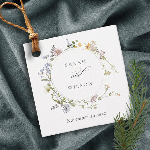 Etiquetas Para Lembrancinhas Casamento Floral de Ferida Floral Amarelo-Cinza