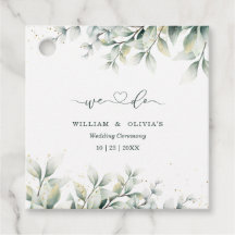 Casamento Floral Elegante de Eucalipto Verde