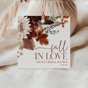 Etiquetas Para Lembrancinhas Casamento Floral Marrom Borgonha Enamorada Chá de