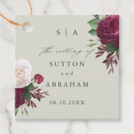 Etiquetas Para Lembrancinhas Casamento Floral Vintage Blooms