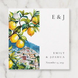 Etiquetas Para Lembrancinhas Casamento Italiano Da Costa De Lemon Citrus Amalfi