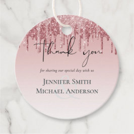 Etiquetas Para Lembrancinhas Casamento Luminoso Dourado, Rosa, CHEAPEST