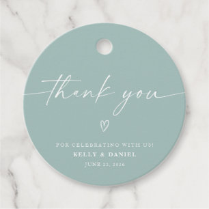 Etiquetas Para Lembrancinhas Casamento Minimalista Obrigado
